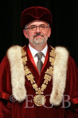 Grubhoffer Libor, pátý rektor Jihočeské univerzity; archiv Jihočeské univerzity.