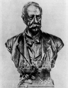 Hardtmuthové: Franz Hardtmuth (1832—1896), foto busty; archiv V. Vondra.