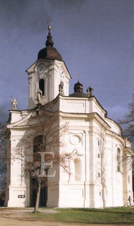 Kostel Panny Marie Bolestné na Dobré Vodě; foto O. Sepp 1998.
