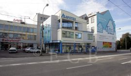 Lékárny: lékárna na Senovážném náměstí; foto J. Sýbek 2005.