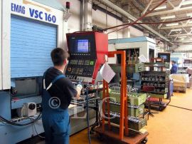 Motor Jikov: pohled do výrobní haly společnosti; archiv Motor Jikov Group a.s.