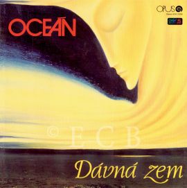Oceán: Dávná zem; obal gramofonové desky vydavatelství Opus.