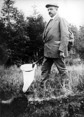 Štěpán Vácslav Josef: na entomologické exkurzi; ze sbírek Jihočeského muzea v Českých Budějovicích.