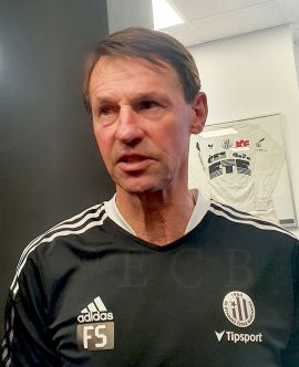 Straka František: fotbalový trenér František Straka; foto K. Jáša.