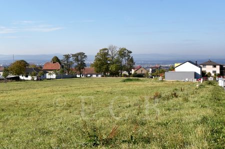 Adamov: pohled na Adamov z ulice Královský Vrch; foto Nebe 2018.