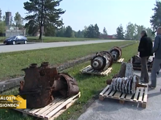 2011 – Torza proudového letadla Messerschmitt u obce Homole