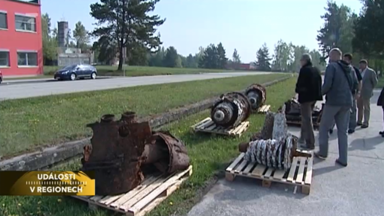 2011 – Torza proudového letadla Messerschmitt u obce Homole