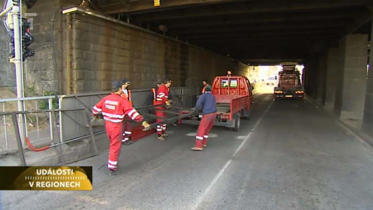 2012 – Dopravní komplikace spojené s uzavřením viaduktu