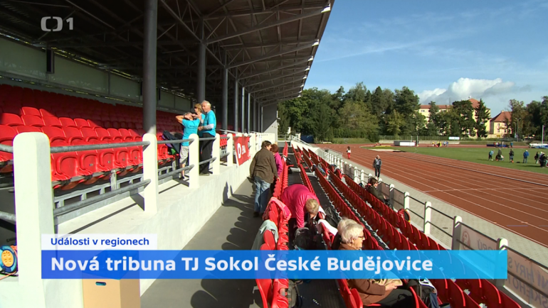 2019 – Rekonstruovaná tribuna sokolského stadionu