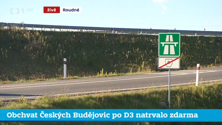 2025 – Dálniční obchvat trvale zdarma