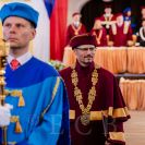Kozák Pavel: slavnostní inaugurace 14. května 2024 v Zámecké jízdárně v Českém Krumlově; archiv Jihočeské univerzity.