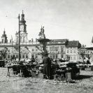 Trhy: sobotní trh na zeleninu, 1936; sbírka J. Dvořáka; SOkA. 